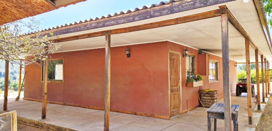 Parcela Casa 105 Mts,. 1. Ha. Terreno Pangue. Curacavi