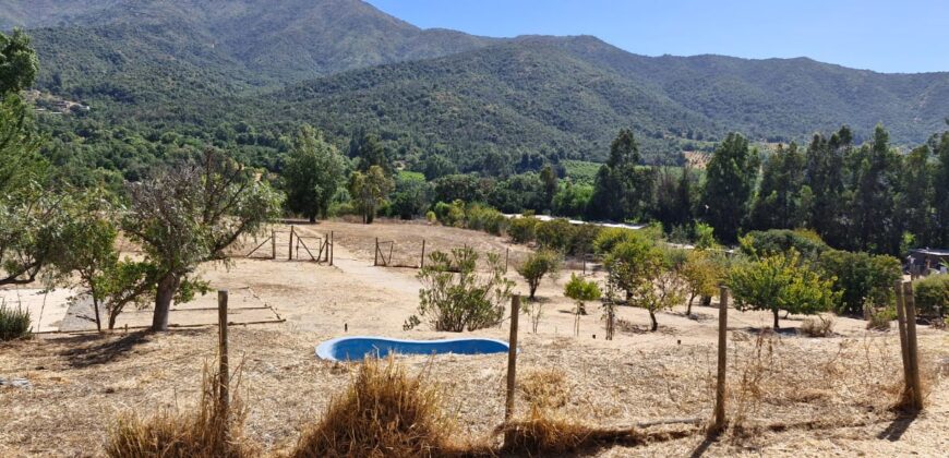 Parcela Casa 105 Mts,. 1. Ha. Terreno Pangue. Curacavi