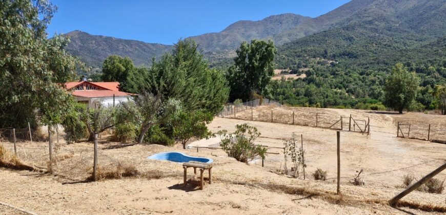 Parcela Casa 105 Mts,. 1. Ha. Terreno Pangue. Curacavi