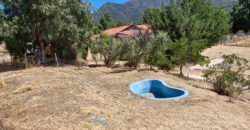 Parcela Casa 105 Mts,. 1. Ha. Terreno Pangue. Curacavi