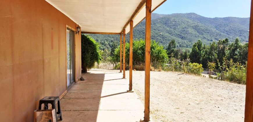 Parcela Casa 105 Mts,. 1. Ha. Terreno Pangue. Curacavi