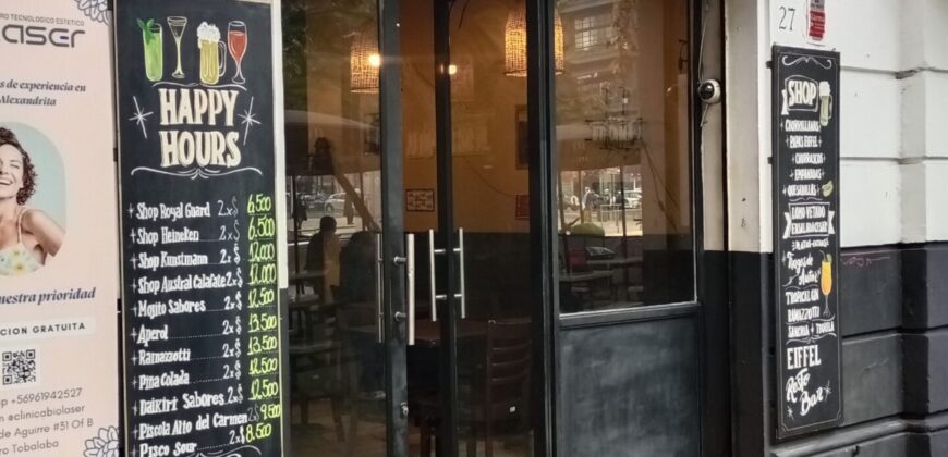 Oportunidad Vendo Derecho Llave Restaurant Metro Tobalaba