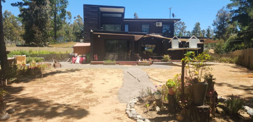 Hermosa Parcela Con Casa En Camino Antiguo Algarrobo.
