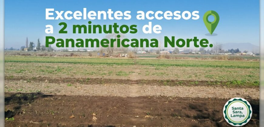 Oportunidad! Gran Terreno 7 Ha. Lampa Al Lado Ruta 5.