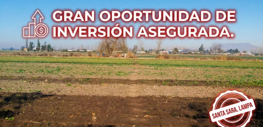 Oportunidad! Gran Terreno 7 Ha. Lampa Al Lado Ruta 5.
