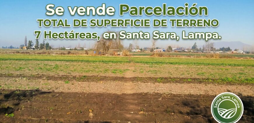 Oportunidad! Gran Terreno 7 Ha. Lampa Al Lado Ruta 5.