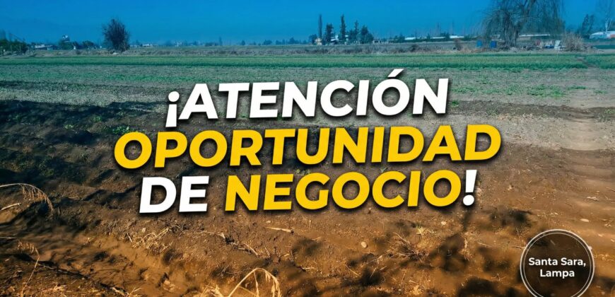 Oportunidad! Gran Terreno 7 Ha. Lampa Al Lado Ruta 5.