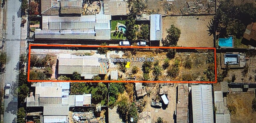 Se Vende Terreno Para Construir 5 Pisos Cercano Plaza Maipú